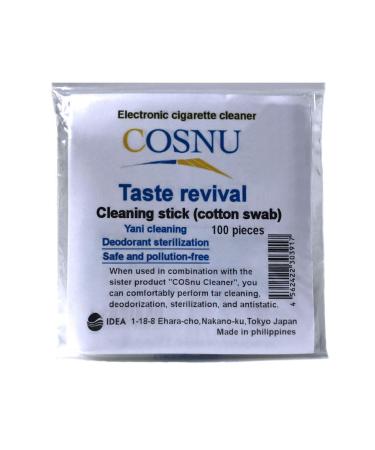 The Cotton Swab Exclusive for iQOS COSnu Cleaning Sticks 100 pcs Cotton Swab