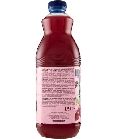 San Benedetto Juicy Lot of 12 bottles in PET of fruit juicy rouges 1.5 l of fruit juice - Buy Online on GoSupps.com