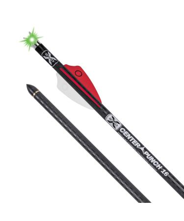 TenPoint EVO-X CenterPunch 16 Alpha-Blaze Carbon Arrows, 16".001"