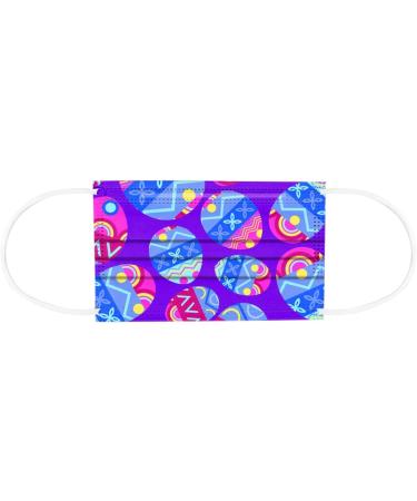 Shop WEXCV 10-Pack Easter Masks for Kids - Breathable 3-Layer Disposable Cloth Masks with Fun Prints Dustproof Protection for Mouth & Nose - Buy Online on GoSupps.com