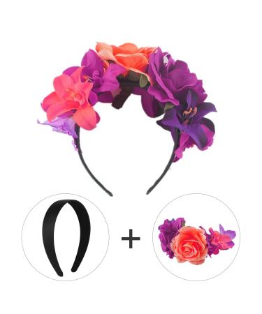 Shop Wllhyf Satin Stirring Tapes - 2 Pack Slipproof Fashionable Headbands for Women & Girls | Black & Pink DIY Hair Jewelry for Halloween & Christmas - Buy Online on GoSupps.com