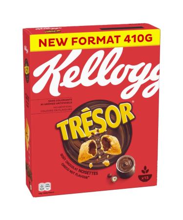 KELLOG S Kellogg's Chocolate Hazelnut Treasure Cereal - 410g - 410g Pack