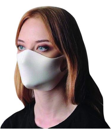 YNR Kids Boys Girls Face Mask Washable Breathable Reusable Mouth Protection Fun Printable White Mask (Adult) - Buy Online on GoSupps.com