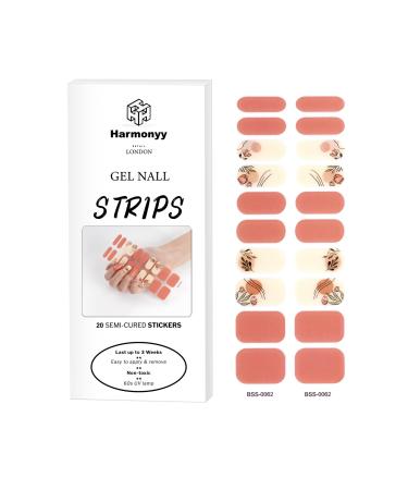 Harmonyy Nail Gel Strips (Peach Fizz)