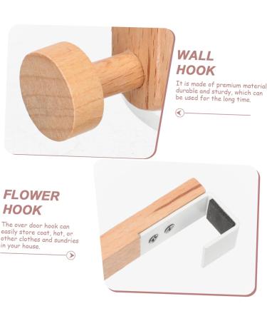 Alipis 2pcs Door Hook Bath Hooks for Towels Towel Robe Modern Single Hat Hooks Bedroom Hooks Bracket Porch - Buy Online on GoSupps.com