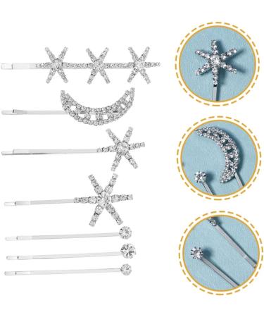 minkissy 4 Sets Fringe Bobby Pin Goody Hair Clips for Women Girls Hair Accessories Star Hair Clips Wedding Hair Clip Hair Barrettes Star Hair Accessories Hair Pin Rhinestone Headgear Simple - Buy Online on GoSupps.com
