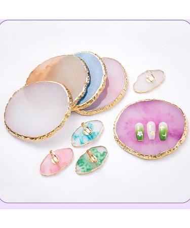 Resin Marble Mixing Plates Spatula Tool Adjustable Finger Holder For Manicure Tools - Buy Online on GoSupps.com