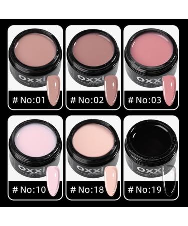 Gel for Nail Extension Manicure Poly Nail Gellac 56ml Builder uv led Gel Polish Semi-Permanent Nude Natural Acryl Varnish - (Color: Gel for extension-02) - Buy Online on GoSupps.com