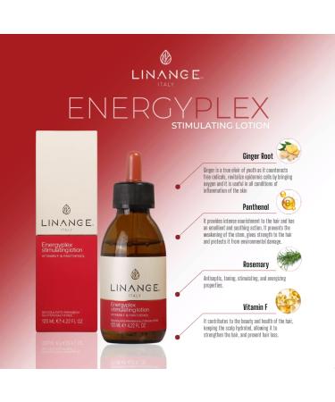 Linange Energyplex Stimulating Lotion 4.22 fl oz/125ml - Anti-Hair Loss Formula - Buy Online on GoSupps.com