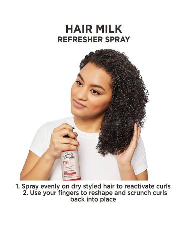 Carols Daughter Hair Milk Gift Set: Curl Refresher Spray & Hair Detangler for Natural Curly Hair with Agave Nectar and Olive Oil - Define Curls & Control Frizz All Day - Buy Online on GoSupps.com