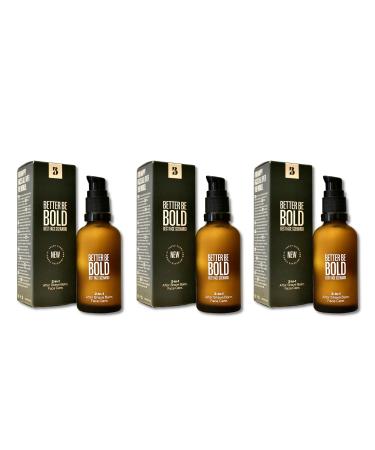 BETTER BE BOLD 2-in-1 After Shave Balm & Face Cream | 3x 50ml Value Pack 50 g (Pack of 3)