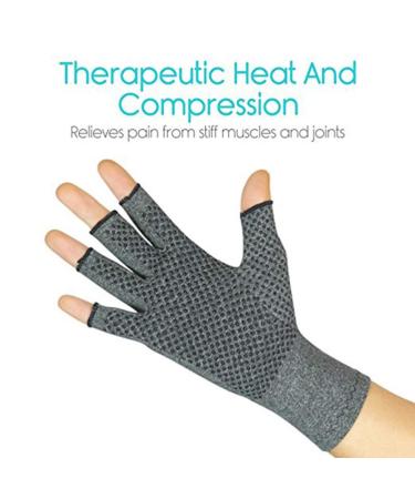 Shop Healifty Fingerless Gym Gloves for Men & Women | Tendonitis Support & Fitness Gauntlets - Buy Online on GoSupps.com