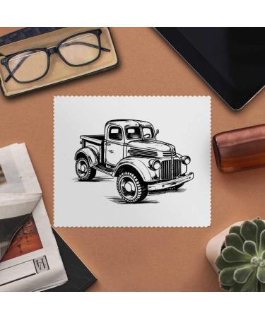 Buy 2x 'Old Truck' Microfiber Lens/Glasses Cleaning Cloths Ultra Soft Streak-Free Cleaning for Eyeglasses & Screens | International Shipping Available - Buy Online on GoSupps.com