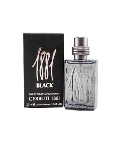 Nino Cerruti 1881 Black Eau De Toilette Spray 0.84 Oz./ 25 Ml for Men By 0.84 Fl Oz