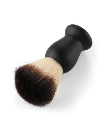 Aethland Men's Shaving Brush with Solid Black Wood Handle - Ultimate Shave Experience | Ideal Gifts for Men, Father's Day, Christmas, Halloween - Buy Online on GoSupps.com