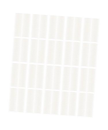 FOMIYES 20 Sheets Double Eyelid Sticker Tape Double Sided Makeup Tape for Eyes Natural Eyelid Patches Tool