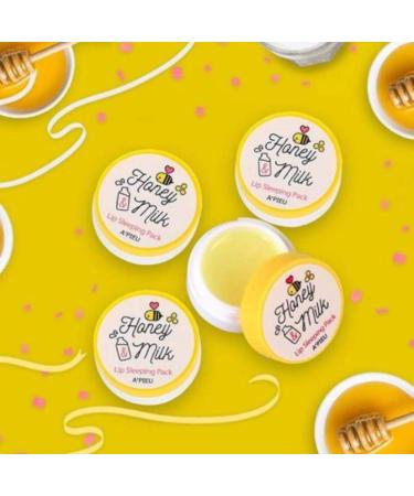 Buy Honey & Milk Lip Sleeping Pack Nourishing Overnight Treatment for Soft Lips | Fast International Shipping - Buy Online on GoSupps.com