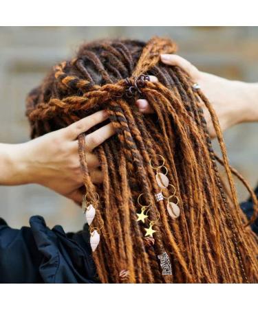 Maidston 148 Pcs Hair Jewels: Crystal Wire Wrapped Loc Jewelry for Braids and Dreadlocks - Buy Online on GoSupps.com