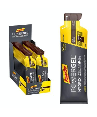 Powerbar - PowerGel Hydro - Cola - 24x67ml - High Carb Energy Gel - C2MAX - Sodium&100mg Caffeine Cola 67 ml (24 pack) - Buy Online on GoSupps.com