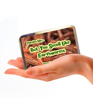 You Smell Like Earthworms Soap Bar - Gag Gift for Anglers & Outdoor Lovers | Unique Coffee Soap for Men & Women | Perfect Stocking Stuffer for Fishing Humor - Buy Online on GoSupps.com