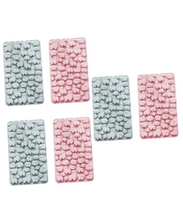 MAGICLULU 6 Pcs Chocolate Silicone Mold Baking Pan Candle Molds Roasting Pan Silicone Ice Cube Molds Chocolate Making Molds Candle Alpaca Mold DIY Baking Mold Alpaca-Shape Mold Soap 23.2X12.9X1.1CMx3pcs Random Colorx3pcs