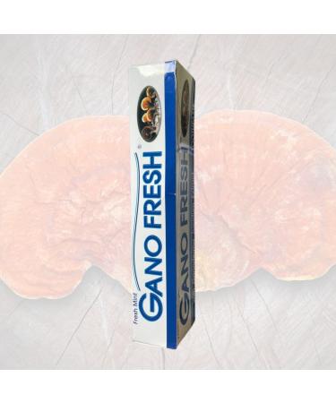Gano Fresh - Ganoderma Mushroom Toothpaste | Natural Enriched with Reishi Ganoderma | Good Fresh Breath | White Teeth - Buy Online on GoSupps.com