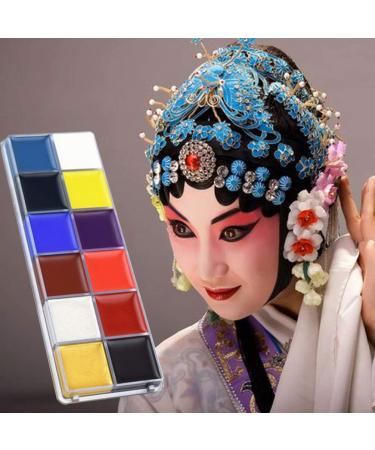 Beaupretty 12 Color Face & Body Oil Palette - SFX Makeup for Halloween Cosplay & Art - High Pigment Face Painting Palette - Buy Online on GoSupps.com