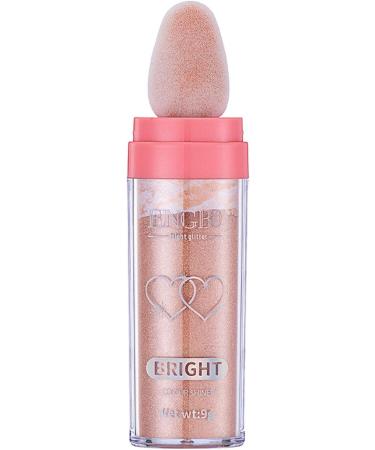 Body Powder Stick | Fairy Highlight Patting Powder Highlighter | Three-Dimensional 9g Body Shimmer High Gloss Natural Face Powder Makeup Face er Rowces 03#bronze - Buy Online on GoSupps.com