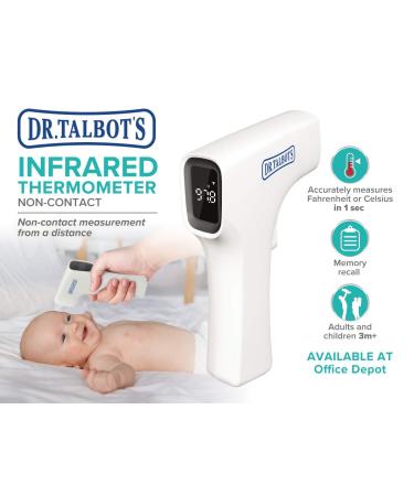 Dr. Talbot's Infrared Thermometer - Fast, Accurate, and Easy to Use - Buy Online on GoSupps.com
