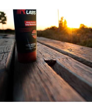 R10 labs Ultimate Recovery Body Moisturiser - 100% Natural Lotion for Men with Shea & Cocoa Butter 12 Concentrated Botanical Extracts 150ml - Buy Online on GoSupps.com