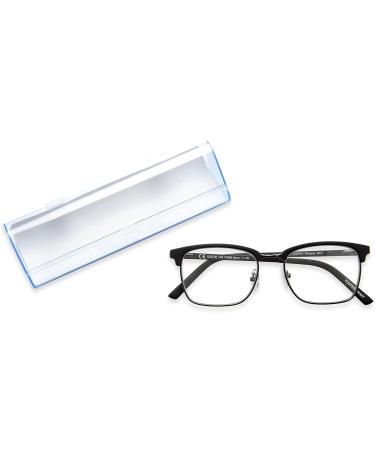 Buy Foster Grant Men's Perkins Bifocal Blue Light Reading Glasses - Matte Black 52mm | International Shipping Available - Buy Online on GoSupps.com