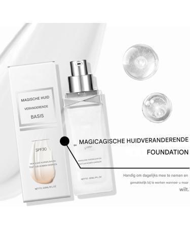 Color Changing FoundationSkin Matching Foundation SPF 30 Moisturizing Camouflaging Coverage Cream Natural Complexion Correcting Glow For Women - Buy Online on GoSupps.com