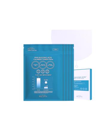 Re.SPN PHA Succinic Acid Calming Toner Pads Daily Exfoliating Hydrating and Soothing with CICA Caffeine Non-comedogenic Vegan Glass Skin K-Beauty (35)