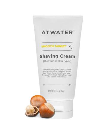 ATWATER Mens Shaving Cream Pre- Shave & Shave Cream in One Knick-Free and Irritation Free Protection - Sensitive Skin Shaving Cream for Men - 5 oz