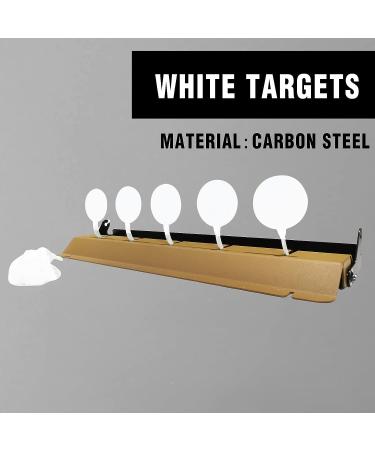 Atflbox Resetting Metal Shooting Target Stand for Pistol Airsoft Training and BB Guns Practice  Suitable for Outdoor and Indoor(Rectangle) Rectangle5 - Buy Online on GoSupps.com
