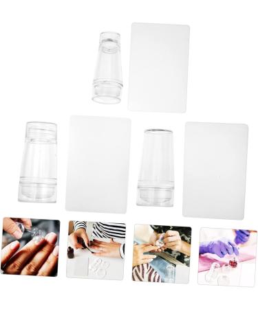 Beaupretty 3 Sets Nail Art Tools Manicure Tools Nail Art Salon Nail Art Design Manicure Salon Nail Salon Nail Stampers Silicone Stampers Flash Supplies Accessories Die Women's Seal Silica Gel - Buy Online on GoSupps.com
