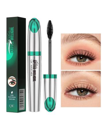 HJOPA Thick Black Waterproof Mascara - Anti-Smudge, False Eyelashes Effect, Long-Lasting Eye Makeup - Buy Online on GoSupps.com