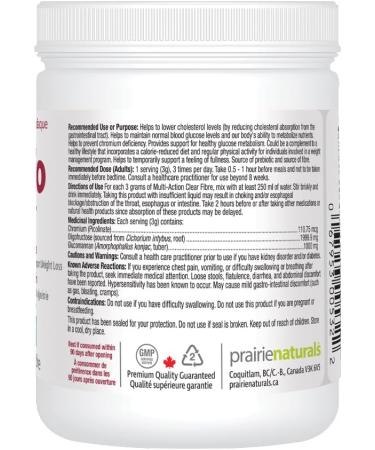 Prairie Naturals SlimBiome Cardio Clear Multi-Action Fibre - 90 grams - Buy Online on GoSupps.com