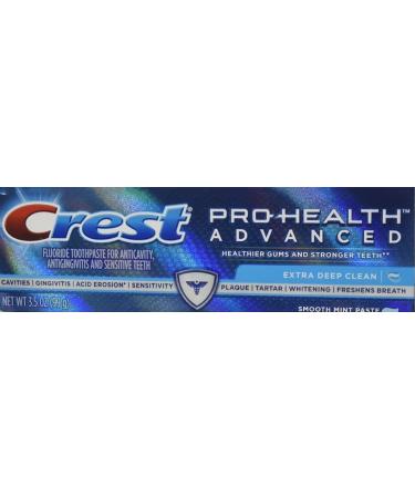 Crest Pro Health Toothpaste Advanced Extra Deep Clean 3.5 oz - International Shipping Available - Buy Online on GoSupps.com