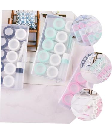 Shop Solustre Contact Lens Storage Box - Compact Colored Contact Lens Holder & Case for Eye Care - Buy Online on GoSupps.com