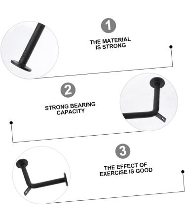 Pull Back Rod Back Muscles up Bar Black Handles Black Tension Rod Exercises Tricep Back Muscles Muscle Training Tension Bar Shoulder Down Bar Straight Arm Sports Fitness Steel - Buy Online on GoSupps.com