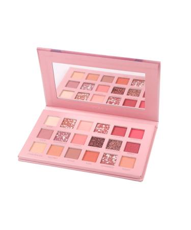 Anni CAIJI 18 Colors New Nude Eyeshadow Palette Pigmented Multi Reflective Glitter Matte Shimmer Pressed Pearls Blending Eye Shadow Pallet