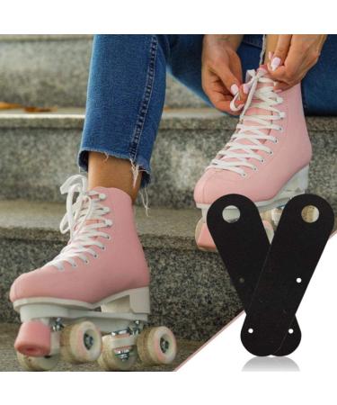 Tixiyu 2pcs Roller Skate Toe Protectors - Premium Leather Flat Toe Guards for Front Toe Protection - Buy Online on GoSupps.com