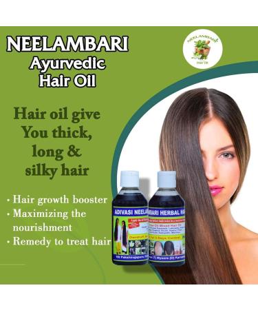 Buy Adivasi Neelambari Herbal Hair Oil (250ml) - Nourishing & Natural | International Shipping Available - Buy Online on GoSupps.com