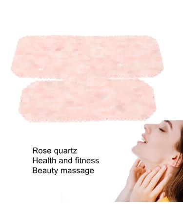 Rose Quartz Neck and Breast Massager | Calming Stress Relief Device | Pink Translucent Health Massager | Perfect Gift for Mother & Girlfriend - Buy Online on GoSupps.com