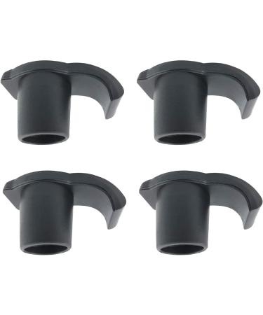 NUOYAQI 2/4 Pcs Universal Walker Ski Glides Heavy Duty Walker Feet Replacement Glides Caps for Folding Walker Easy to Install 2 gray - Buy Online on GoSupps.com