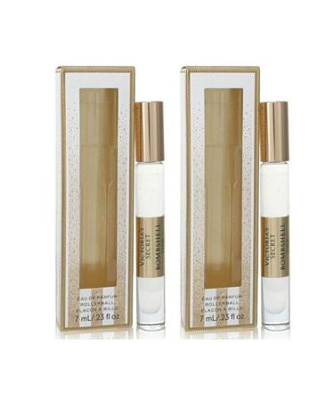 Victoria's Secret Bombshell Gold Eau De Parfum Rollerball .23 Ounce - 2 Pack (Bombshell Gold 2 Pack)