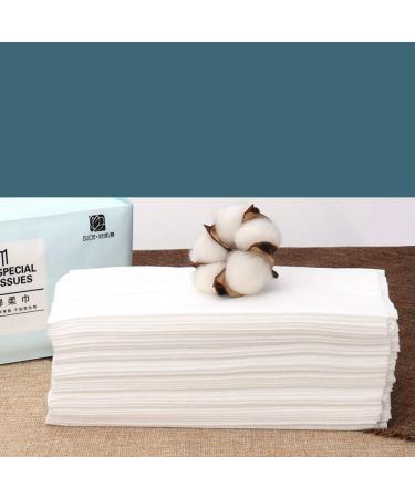 100pcs Disposable Cotton Tissue Face Towel Portable Cotton Pad for Makeup Remover Travel - Buy Online on GoSupps.com