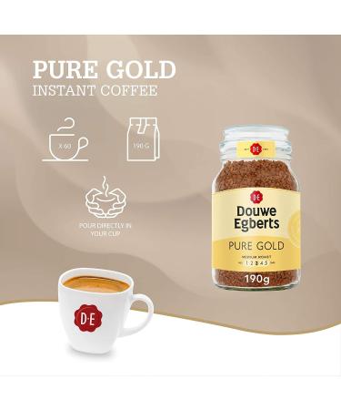  Douwe Egberts Douwe Egberts Pure Gold Medium Coffee Bean (190g) - Pack of 2 - Buy Online on GoSupps.com
