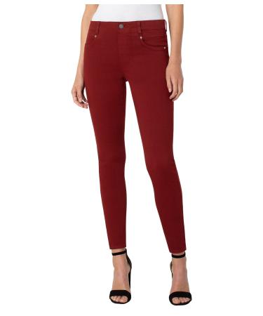 Liverpool Gia Glider Skinny in Deep Henna Deep Henna 2 30